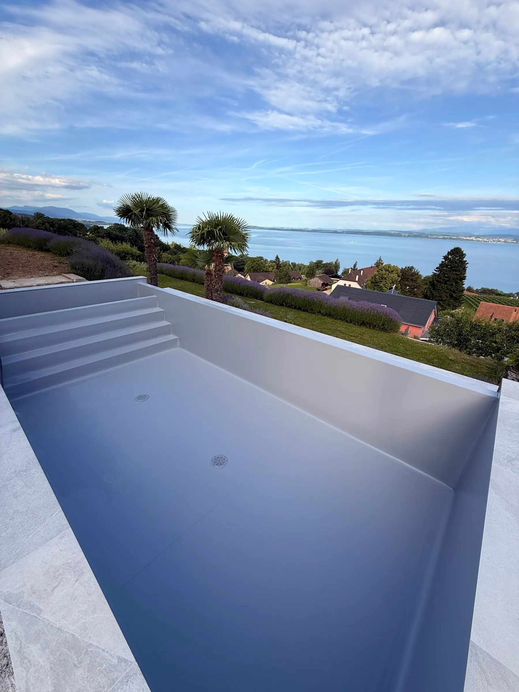 Débordement face au Léman
